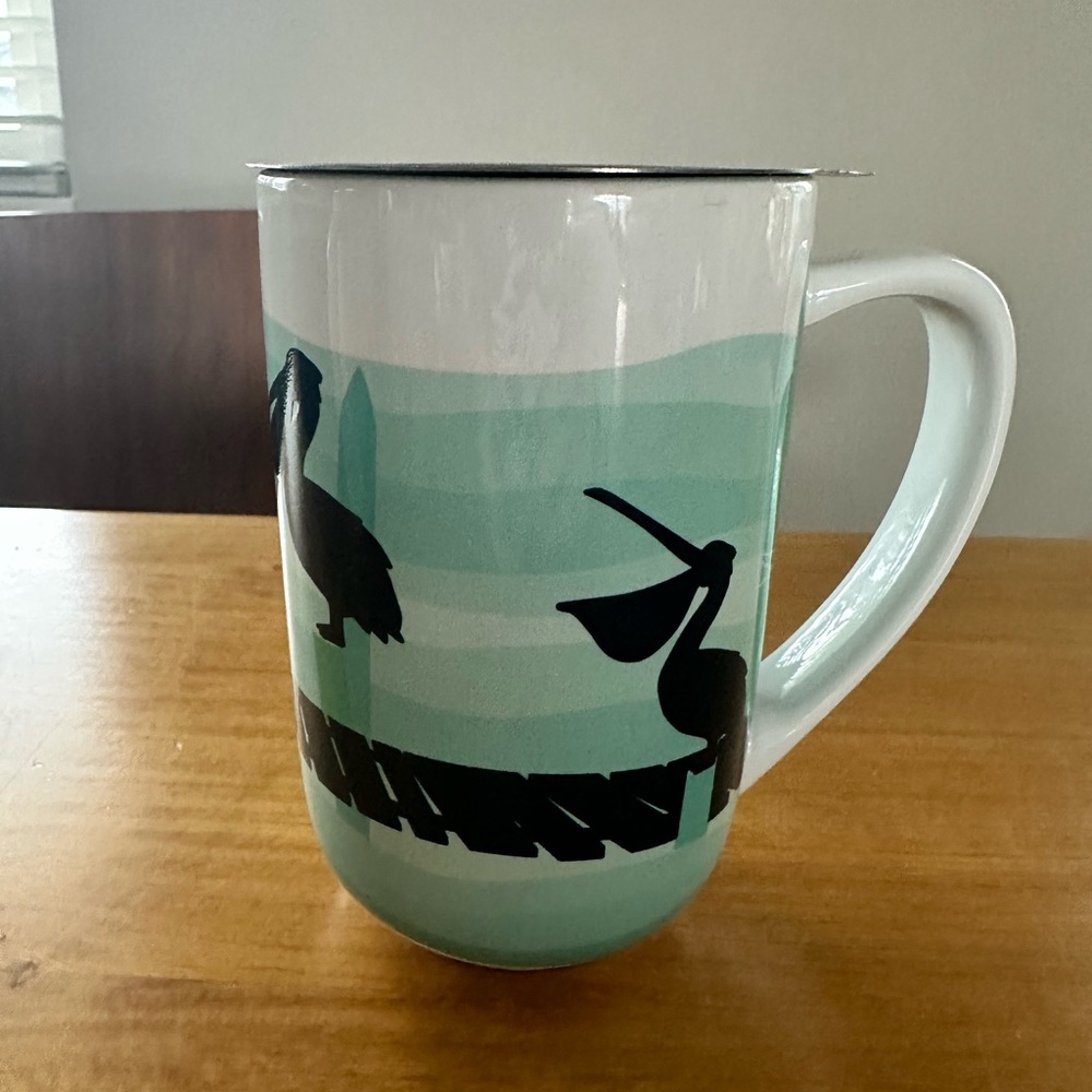 Rare Davids Tea Pelican Nordic Mug